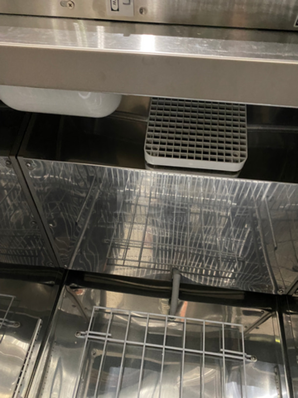 Master Bilt Commercial Single Door Reach In Refrigerator! With poly Coated Racks! Solid Stainless Steel! On Casters! Model: R23S SN: 14040084! Not Tested!  115V 60HZ 1 Phase - Image 6 of 9