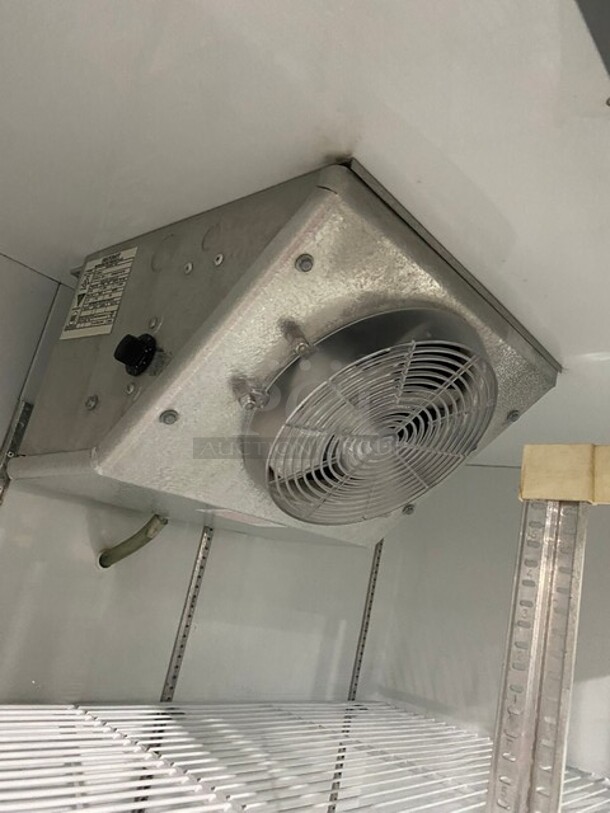 GREAT! Universal Coolers Commercial Double Sliding Glass Door Refrigerator/Merchandiser! With Poly Coated Racks! On Casters! 115V 1 Phase! Model: C13AG SN: D08E01616! - Image 6 of 8