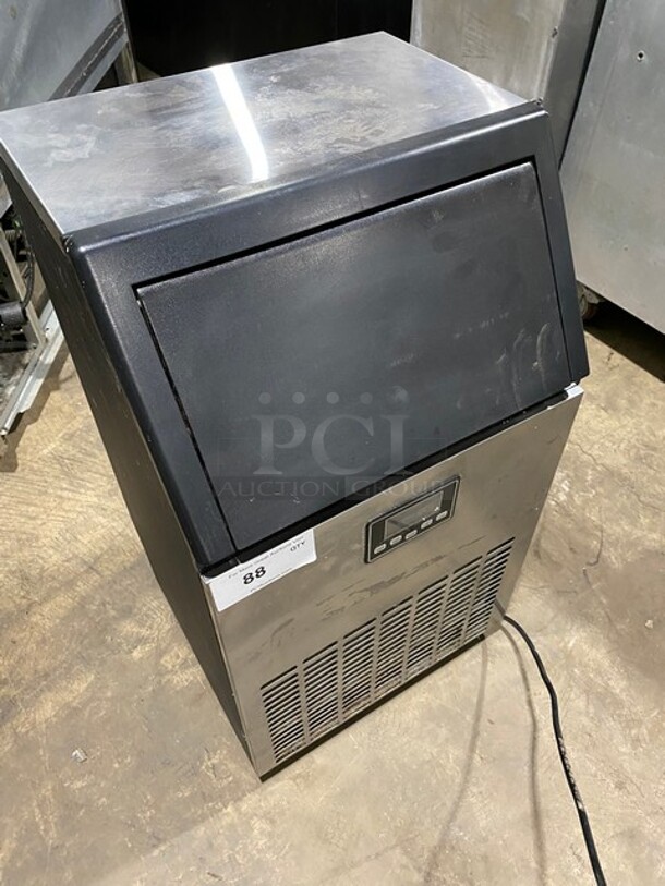 Antarctic Star Stainless Steel Commercial Undercounter Self Contained Ice Machine! MODEL HZB-45 SN; 2107000410 115 Volts, 1 Phase - Image 9 of 9
