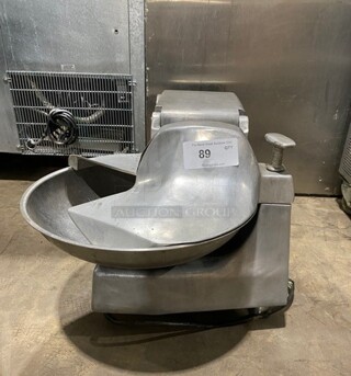 Hobart Stainless Steel Countertop Buffalo Chopper! MODEL 8186 SN:56809016 115V 1PH