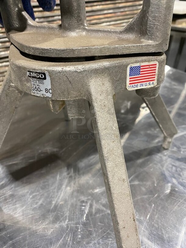 Nemco Commercial Countertop Manual Vegetable/Fruit Slicer/Cutter! All Stainless Steel! - Image 5 of 5