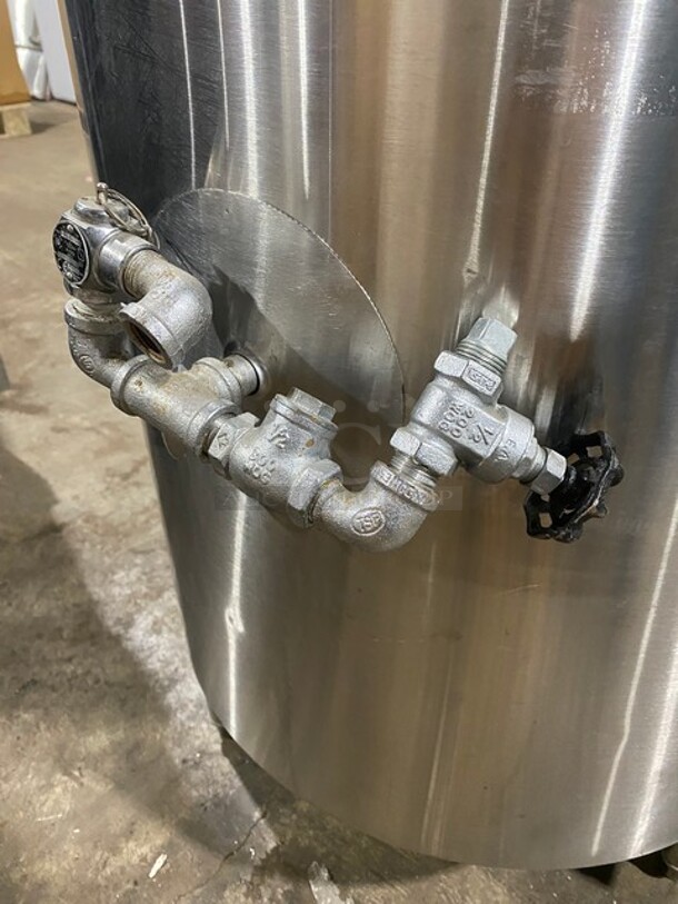 Amazing! 2014 Groen Commercial Electric Powered Jacketed Soup Kettle! All Stainless Steel! On Legs! Model: EE20 SN:94186 208V 3PH! Working When Removed!  - Image 6 of 10