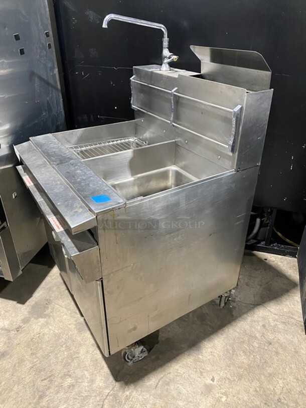 Keating Stainless Steel Gas Powered 2 Bay Pasta Cooker! On Casters!  - Image 2 of 11