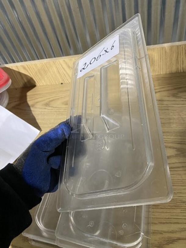 Plastic Food Pan Covers! 6 X Your Bid! - Image 6 of 6