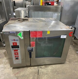 Cleveland Commercial Natural Gas Powered Combi Convection Oven! With View Through Door! All Stainless Steel! Model: OGS620 SN: WC0366007J01