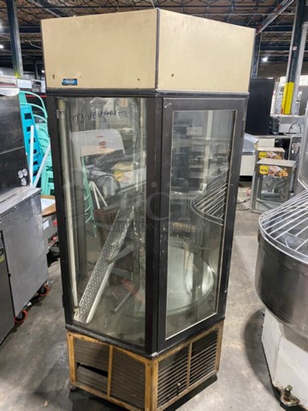 Traulsen Commercial Refrigerated Revolving Dessert Display Case Merchandiser! - Image 3 of 8