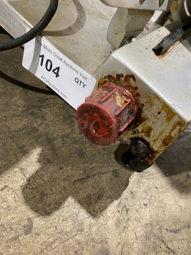 Berkel Commercial Countertop Deli/ Meat Slicer! All Stainless Steel! Model: REM301 SN: 00578 115V 60HZ 1 Phase - Image 6 of 8