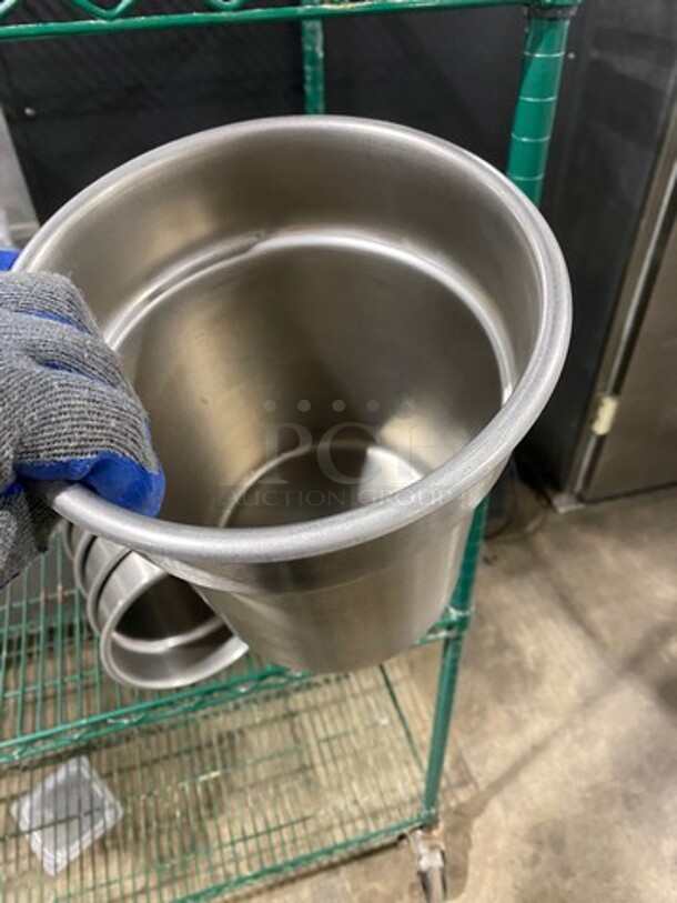 Vollrath Stainless Steel Round Soup Pan Insert! 7x Your Bid! - Image 6 of 7