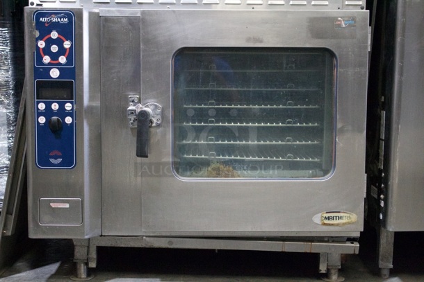 Alto-Shaam 7.14MLGS (1) Pre-Stacked CombiTherm. Gas Combi / Electric Multi-Cook Oven Package - 110/115v / 1ph Natural Gas  - Image 3 of 7