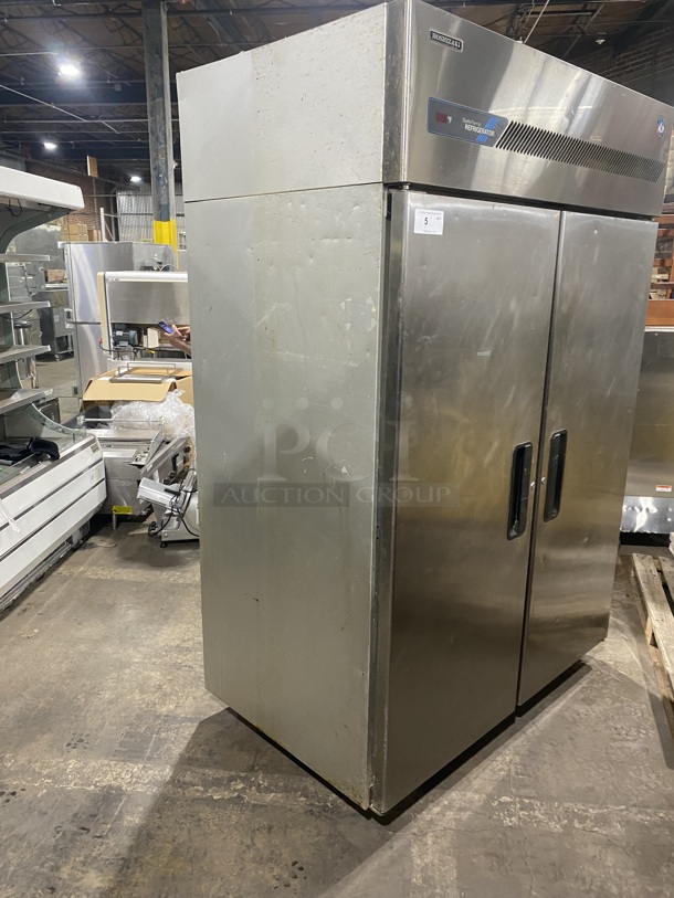 Hoshizaki Commercial 2 Door Reach In Refrigerator! All Stainless Steel! On Casters! Model: RH2AAC SN: N60580G! 115V 1 Ph! - Image 3 of 9