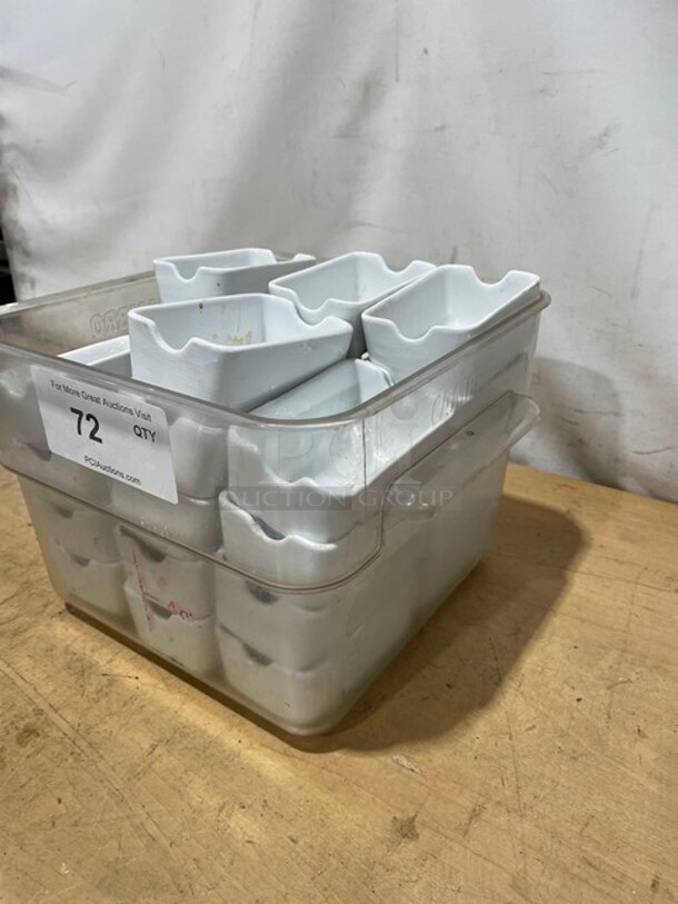 Lot Of Assorted Porcelain Style Sugar/Sachet Holders! All One Money! - Image 2 of 7