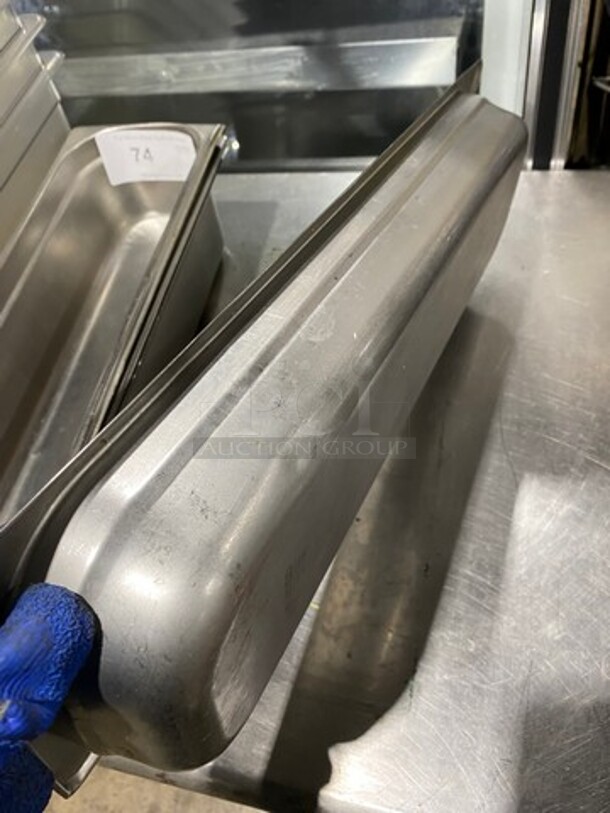ALL ONE MONEY! Commercial Steam Table/ Prep Table Food Pans! All Stainless Steel! - Image 3 of 4