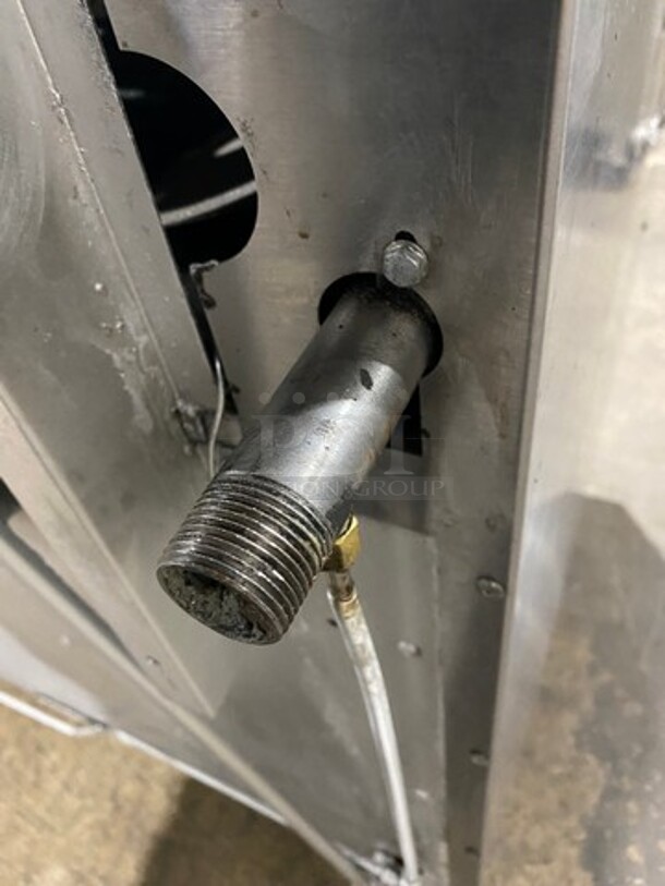 NICE! Vulcan Commerical Natural Gas Powered 10 Burner Stove! With 2 Oven Underneath! All Stainless Steel! On Casters! - Image 11 of 11