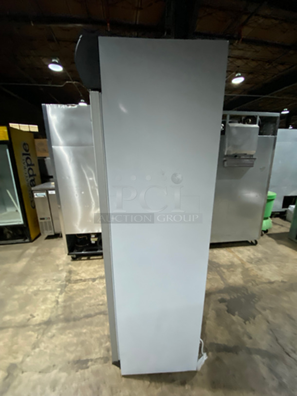 COOL! 2018 SLK Single Door Reach Cooler Merchandiser! With View Through Door! Model: 374CANOPY SN: 100001825435 115V 60HZ - Image 2 of 8