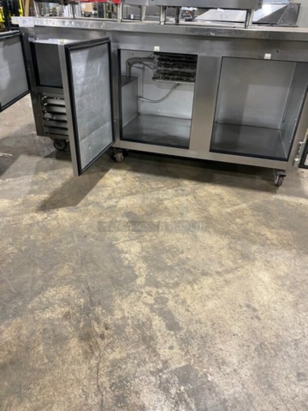 Leader Commercial 3 Door Undercounter/ Work Top Cooler! All Stainless Steel! On Casters! Model: LB72S/C SN: GY02S2505 115V 60HZ 1 Phase - Image 5 of 8