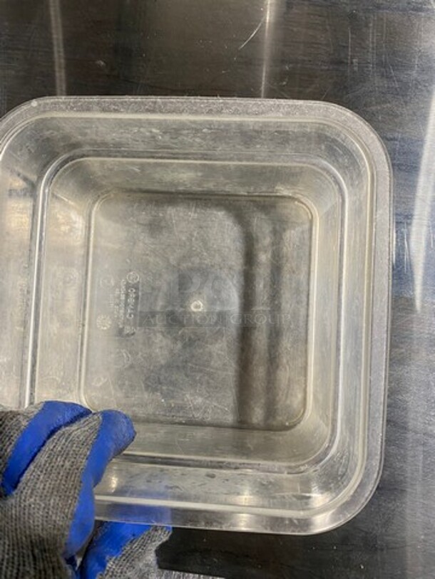 Cambro Clear Poly Food Containers! 9x Your Bid! - Image 7 of 8
