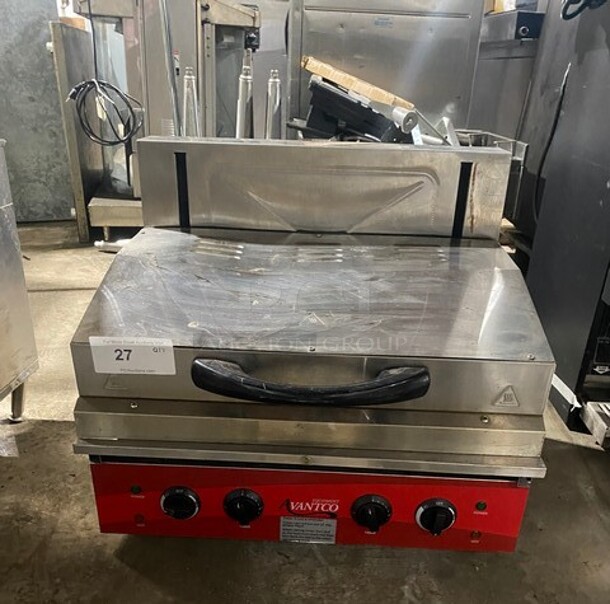 Avantco Stainless Steel 23" Commercial Countertop Electric Powered Salamander! MODEL 177SAL17M SN:CK220762R557 208/240V 1PH - Image 1 of 9