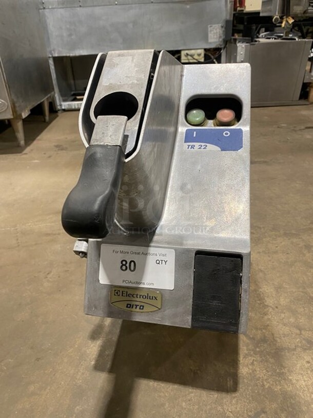 Electrolux Commercial Countertop Vegetable Slicer/Food Processor! 115V! Model: TR22 SN: 27639 0520 040! - Image 1 of 7
