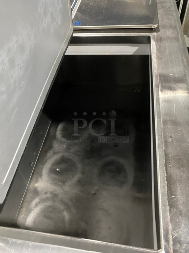Cnelson All Stainless Steel Commercial Ice Cream Dipping Cabinet With Solid lids! MODEL BD10-RI SERIES 115V - Image 6 of 9