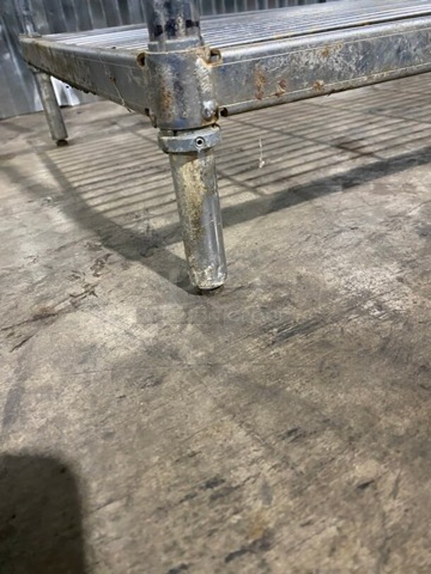 BEAUTIFYL! Postmaster Commercial 6 Tier Metal Shelf! On Legs! - Image 6 of 8