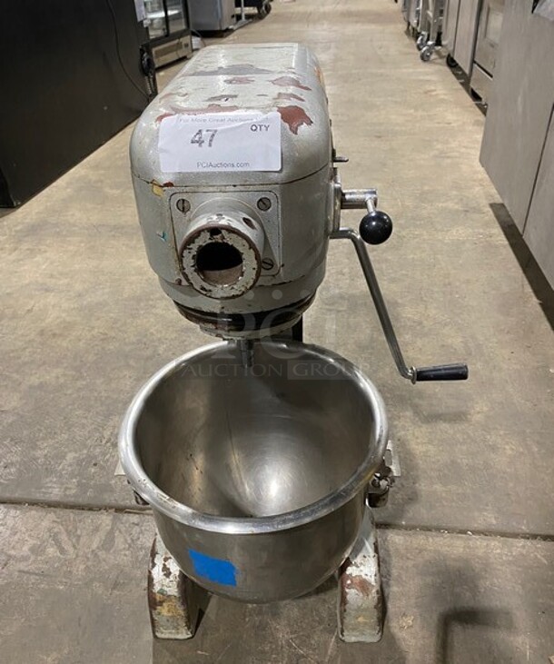 Berkel Commercial 20QT Planetary Mixer! With Mixing Bowl! MODEL PM20 SN:0515987 110V 1PH 