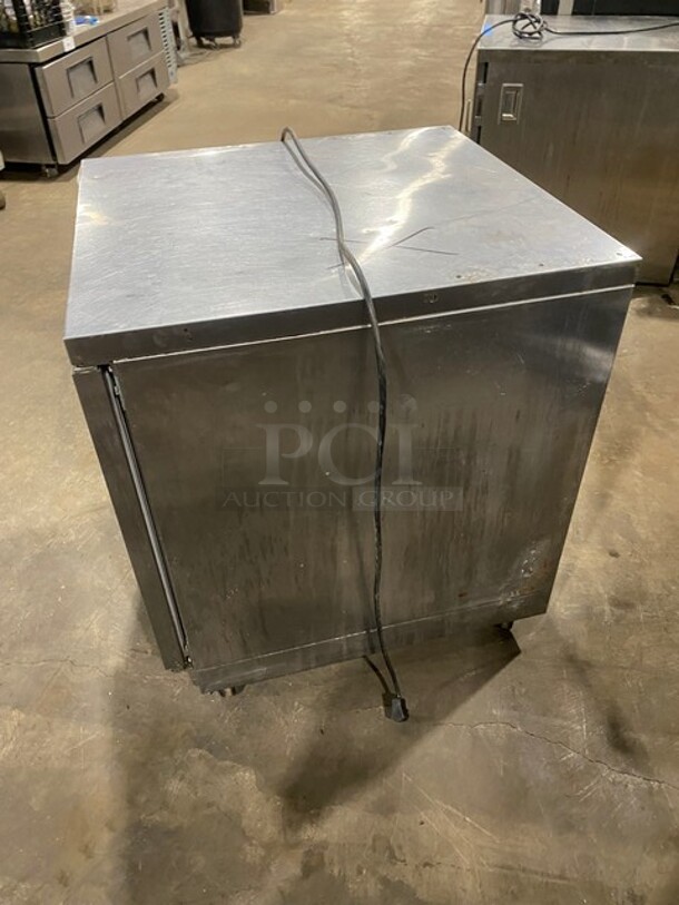 Beverage Air Commercial Undercounter Single Door Refrigerator! All Stainless Steel! With Poly Coated Rack! On Casters! - Image 3 of 7