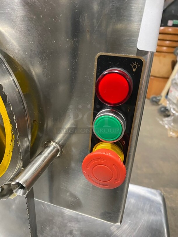 Commercial Countertop Bone/ Meat Saw! All Stainless Steel! Model: JG210A SN: C100067 110V - Image 6 of 9