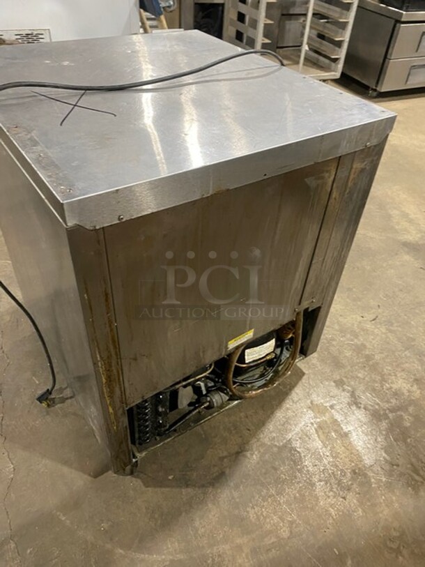 Beverage Air Commercial Undercounter Single Door Refrigerator! All Stainless Steel! With Poly Coated Rack! On Casters! - Image 4 of 7