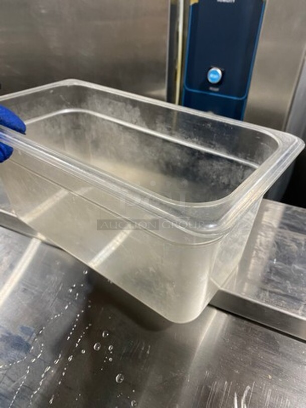 Cambro Clear Poly 1/3x6" Food Containers! 7x Your Bid! - Image 4 of 7