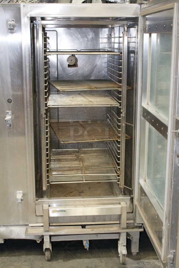 Alto-Shaam Combi Double Stack BC2OG/AB Double Stack With Roll-In Rack. 115v 6amp 1ph 60hz, Hot Air Input 215000 BTU, Steam Input 90,000BTU - Image 2 of 7