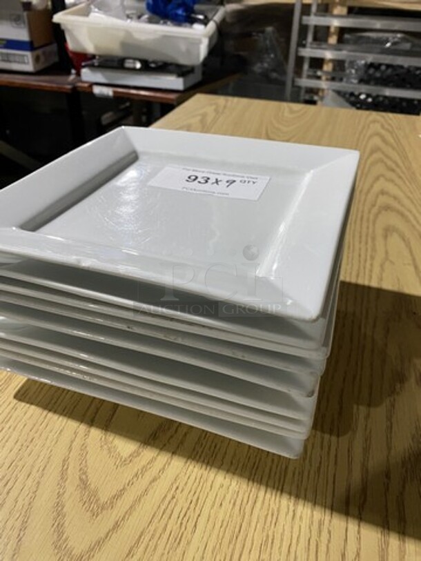 Nice! CAC Stylish Square Serving Plates! 9 X Your Bid! - Image 3 of 4