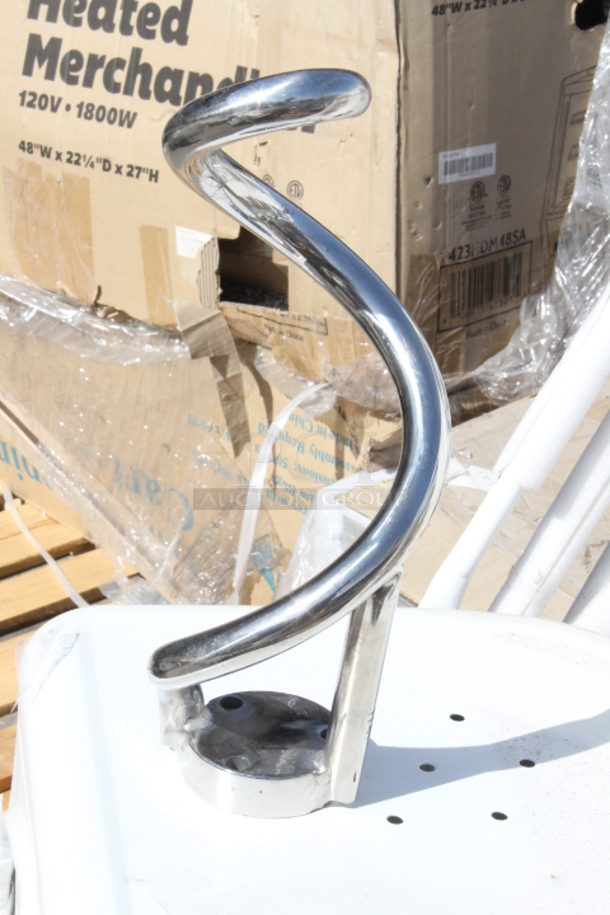 BRAND NEW SCRATCH & DENT! Estella 348PSM56HOOK Dough Hook for SM50 and SM60 Spiral Dough Mixers. Out of original packaging.  - Image 2 of 4