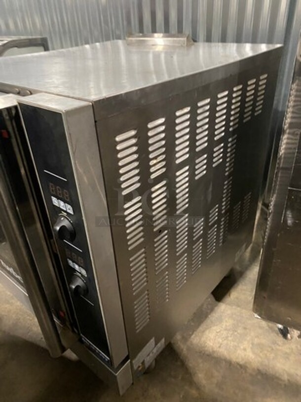 Turbofan Commercial Natural Gas Powered Convection Oven! With View Through Doors! Metal Oven Racks! All Stainless Steel! Model: G32D5 SN: 484130 - Image 2 of 9
