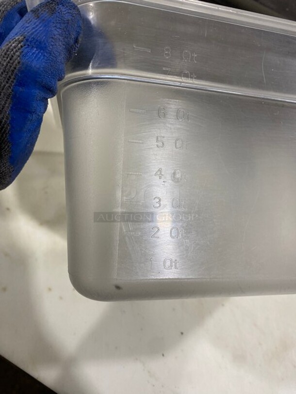 8 Quart! Food Storage Prep Container!` - Image 9 of 9