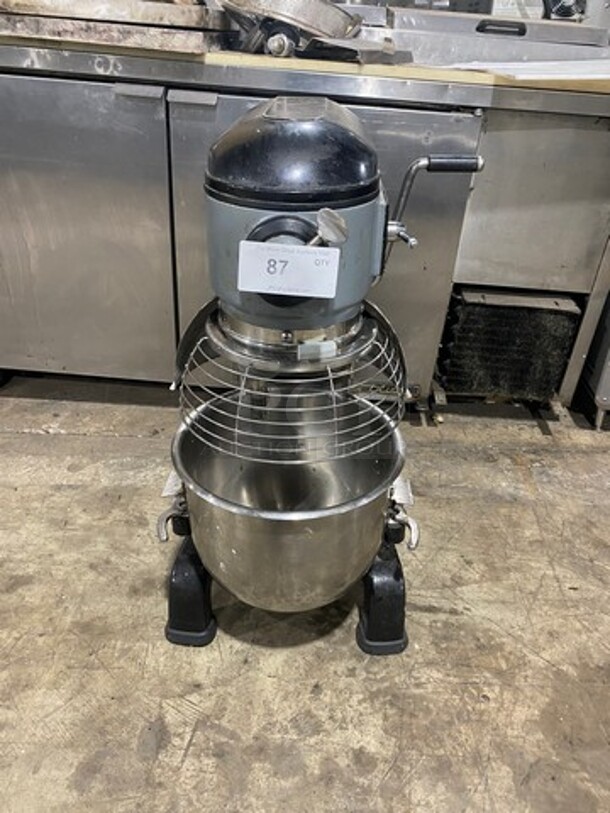 Centerline by Hobart HMM20-1STD Metal Commercial Countertop Dough Mixer w/ Stainless Steel Mixing Bowl, Bowl Guard !MODEL HMM20 SN:EX0001433 120V 1PH  - Image 1 of 10