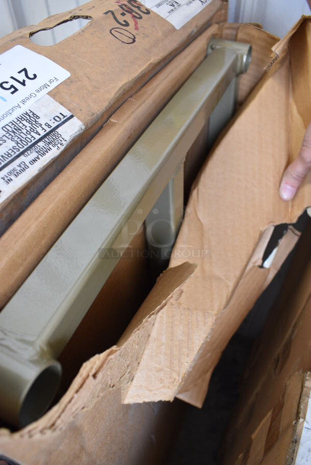 ALL ONE MONEY! Lot of 2 Boxes of BRAND NEW! Metal Dunnage Rack and Dunnage Rack Grate. 18x36x1.5 - Image 3 of 5