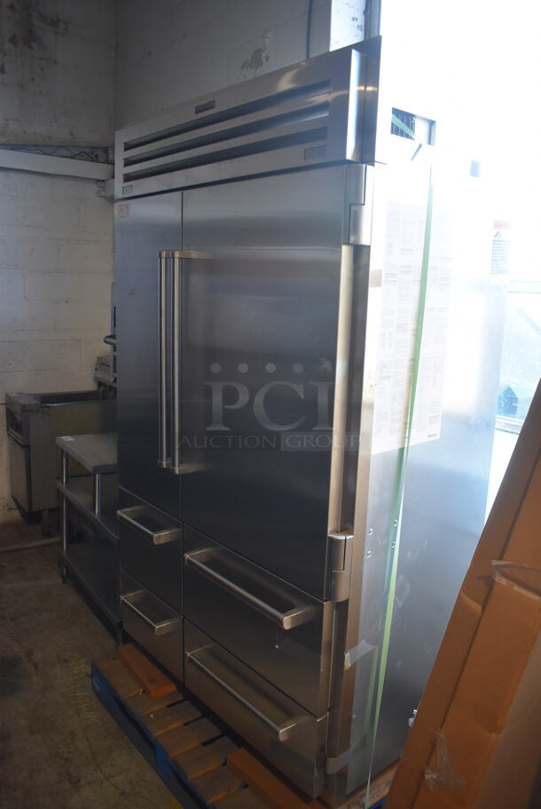 LIKE NEW! Sub Zero Pro 648 Stainless Steel Commercial Cooler Freezer Combo Unit. 115 Volts, 1 Phase. Unit Has Only Been Used a Few Times! Tested and Powers On But Does Not Get Cold - Image 3 of 11