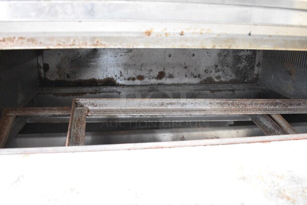 Marsal and Sons 448 Stainless Steel Commercial Natural Gas Powered Single Deck Pizza Oven.  - Image 3 of 6