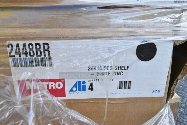 26 BRAND NEW! Boxes Including General Electric GE 35769 / 35793 LED Tube Lights, Metro 2448BR Shelves. 26 Times Your Bid!  - Image 5 of 8