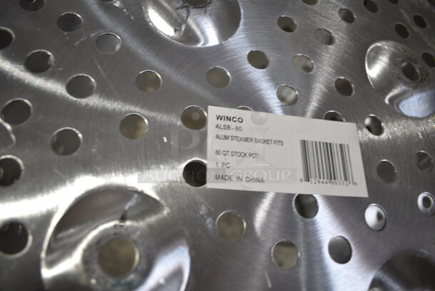 6 BRAND NEW! Metal Items; 5 Steamer Pot Inserts and 1 Stock Pot. 6 Times Your Bid! - Image 6 of 9