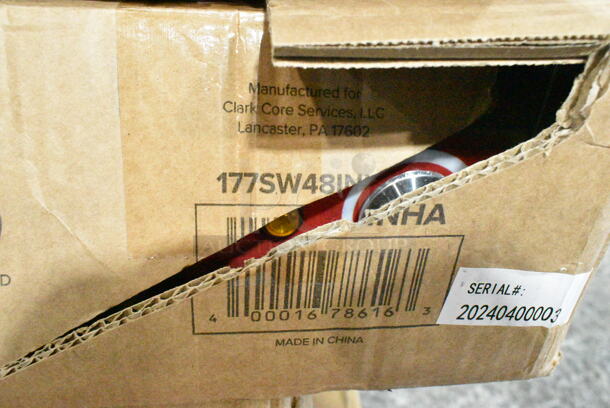 2 BRAND NEW SCRATCH AND DENT! Items; Avantco 177SW48INHA 48" Strip Warmer with Adjustable Infinite Control and Avantco 177SW48INCPA 48" Strip Warmer with Adjustable Infinite Control and Cord. 120 Volts, 1 Phase. 2 Times Your Bid!  - Image 4 of 5