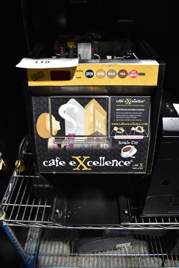 Newco FKP-2 Metal Commercial Countertop Single Cup Coffee Machine. 120 Volts, 1 Phase.  - Image 1 of 5