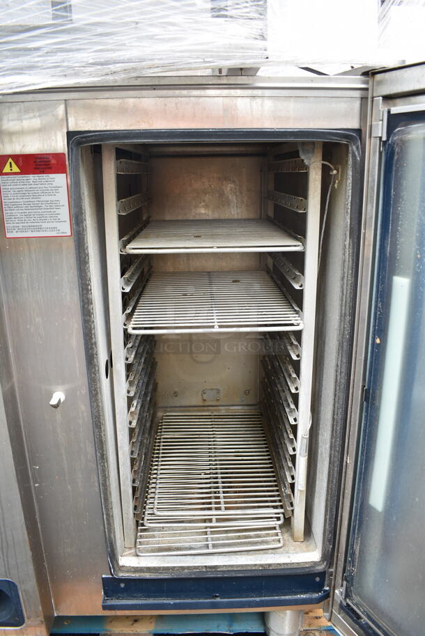 2021 Alto Shaam CTP10-10E Stainless Steel Commercial Electric Powered Combi Convection Oven w/ Stand. 208-240 Volts, 3 Phase. - Image 5 of 7