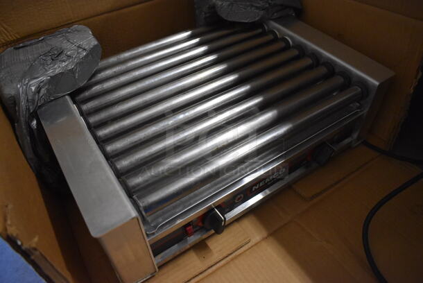Nemco 8027 Stainless Steel Commercial Countertop Hot Dog Roller. 120 Volts, 1 Phase. 22x18x9. Tested and Gets Warm But Rollers Do Not Move - Image 2 of 6