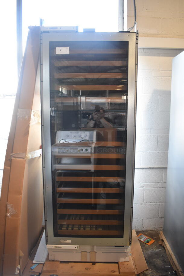 LIKE NEW! Sub Zero IW-30 Metal Commercial Single Door Reach In Wine Chiller Merchandiser. 115 Volts, 1 Phase. Unit Has Only Been Used a Few Times! Tested and Powers On But Does Not Get Cold