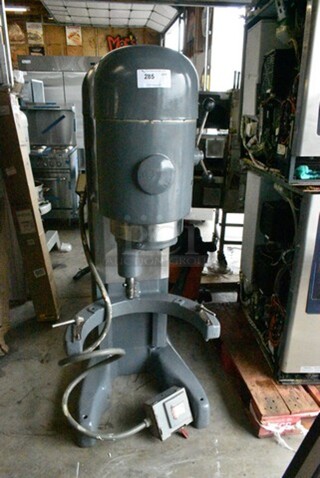 Hobart M802 Metal Commercial Floor Style 80 Quart Planetary Dough Mixer. 240 Volts, 3 Phase.