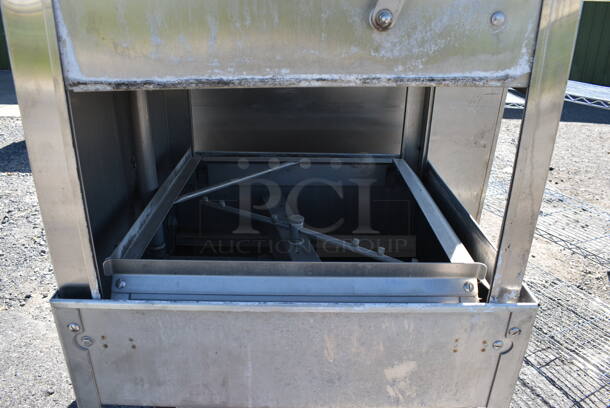 Champion DH2000 Stainless Steel Commercial Straight Pass Through Dishwasher. 208-240 Volts, 3 Phase. 30x30x67 - Image 8 of 8