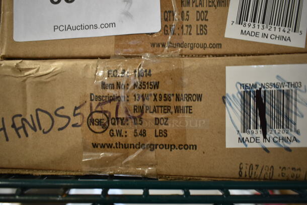 2 Boxes of BRAND NEW Poly Plates. 2 Times Your Bid! - Image 4 of 5