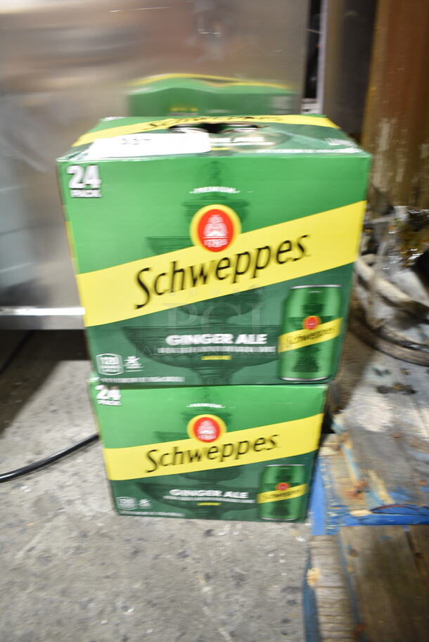 2 Cases of 24 Schweppes Ginger Ale Cans. 2 Times Your Bid! - Image 2 of 2