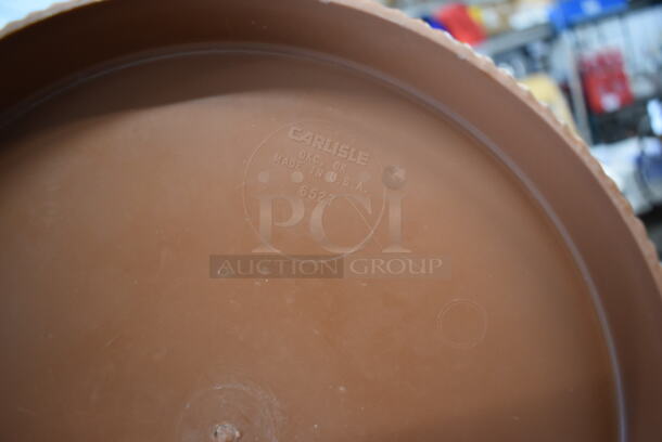 ALL ONE MONEY! Lot of 31 Carlisle Brown Poly Trays. 10.25x10.25x2 - Image 4 of 4